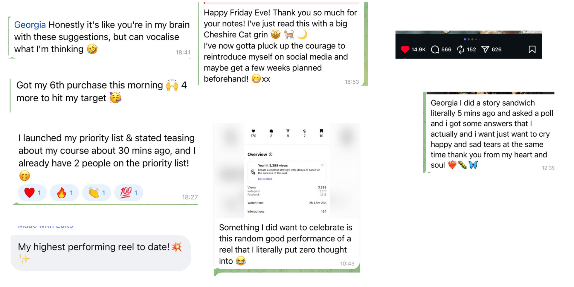 Client insights & results