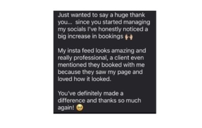 Social media management client